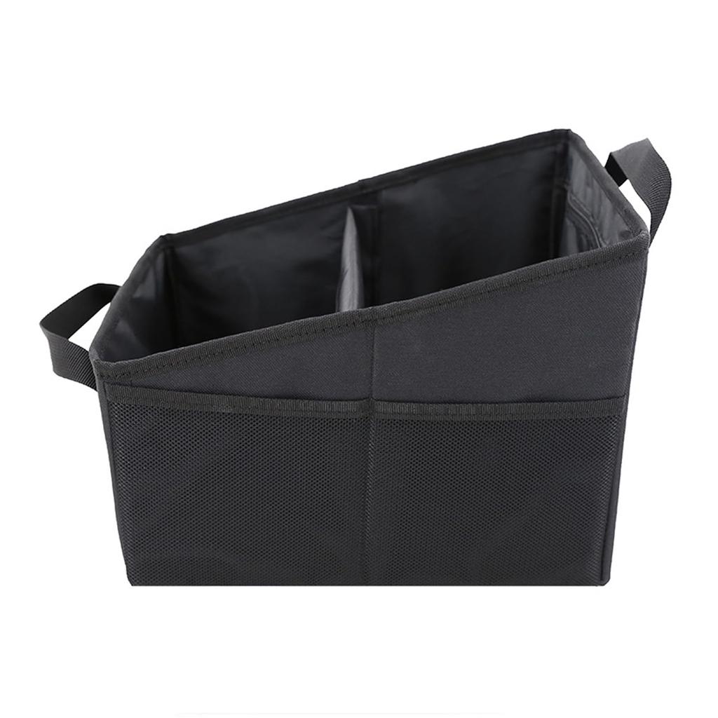 A savior for car interior Foldable car storage Fits in the trunk or as a seatback pocket for the passenger design offers large capacity for easy