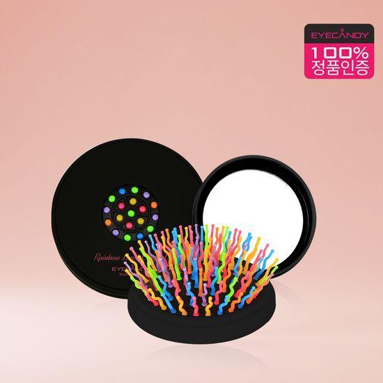 EYECANDY Rainbow Volume S Brush Compact Black