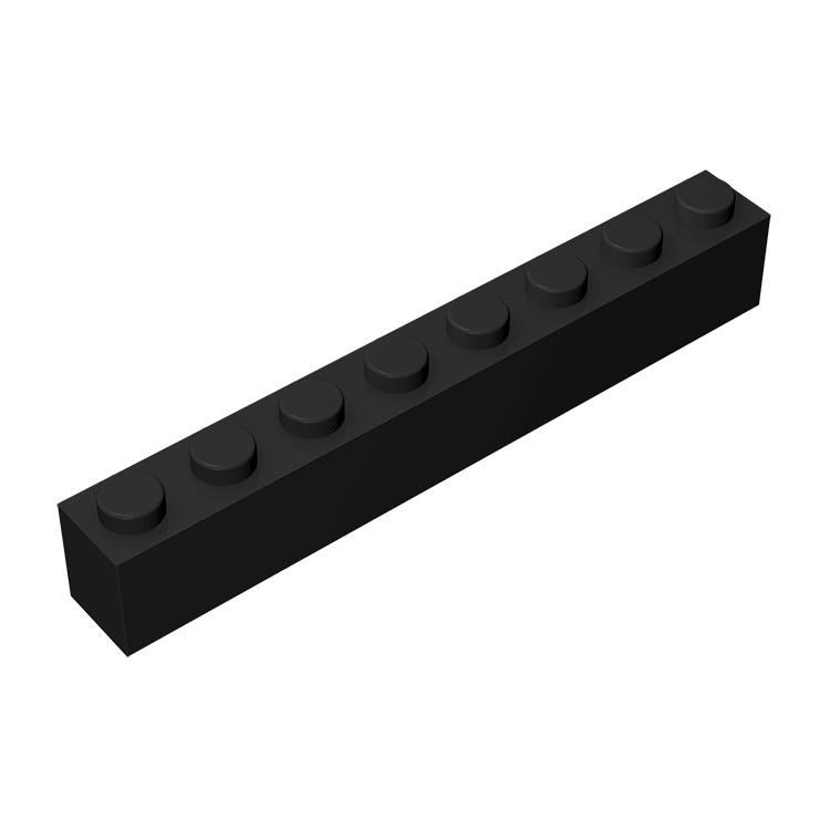 Rainbow Pig MOC Particles 3008 Brick 1x8 Building Blocks Parts DIY Compatible Assembles Bricks Bulk Model Educational Tech Toys