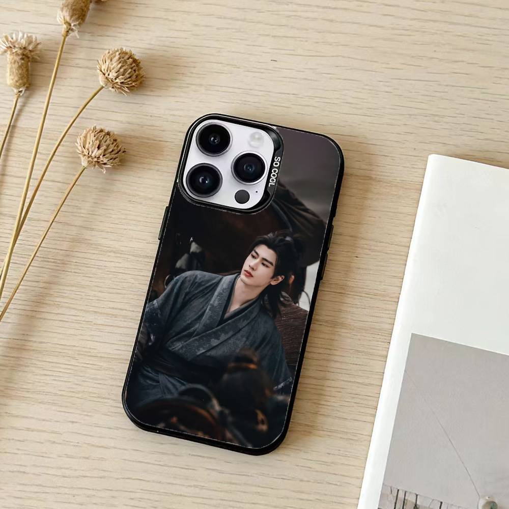 Drama P-Pursuit Of Jade zhuyu zhanglinghe Phone Case Color Silver Shell For IPhone 17 16 15 14 13 12 11 Pro Max Plus