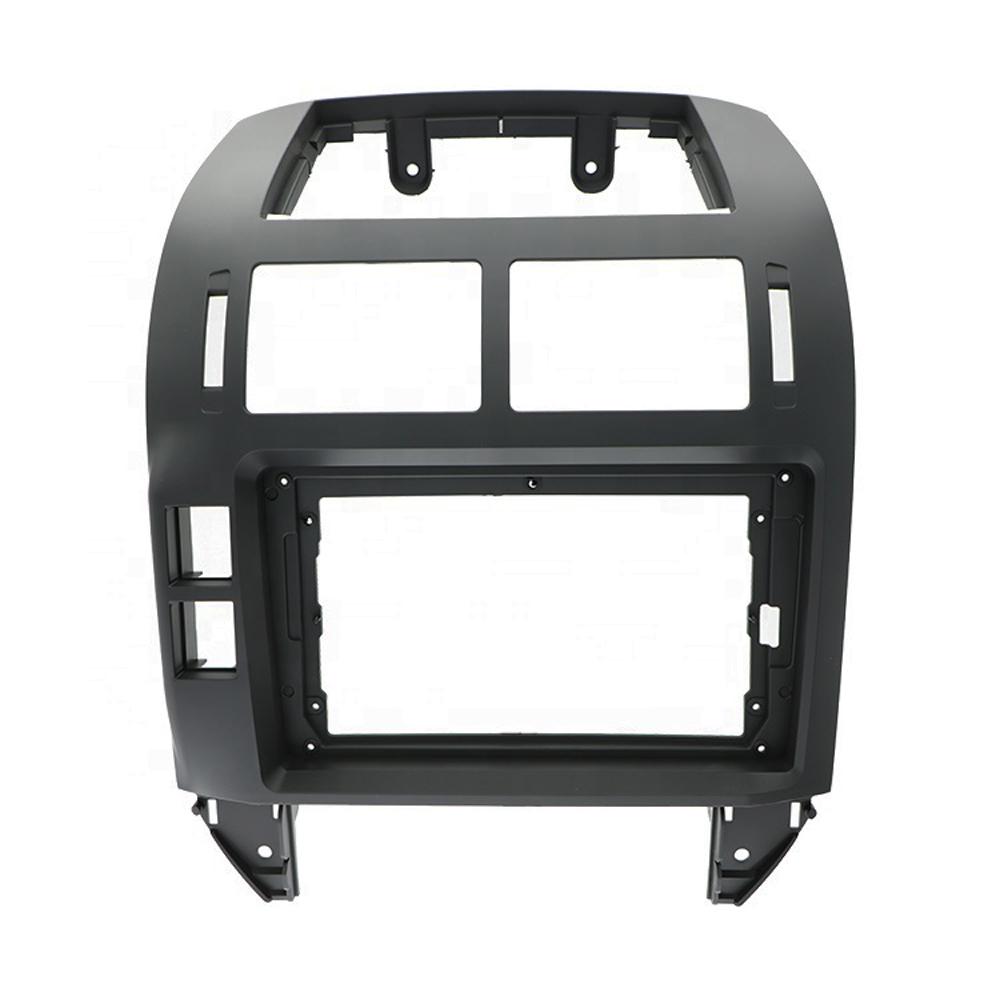Car Fascia Navigation Fascias Dash Frame Kit For 9" Android Multimedia Player For Polo 2004 2005 2006 2007 2008 2009 2010