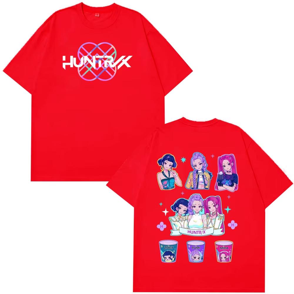 

Kpop Охотник на демонов Саджа Принт Эстетическая Принтованная Футболка Мужская Женская Футболки с коротким рукавом Харадзюку Летние Футболки оверсайз 4XL