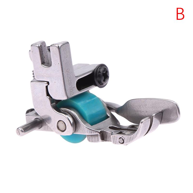 T5 Multifunkční válečková patka 5 v 1 Nastavitelná šňůrková / běžná / zipová válečková přítlačná patka pro průmyslový šicí stroj