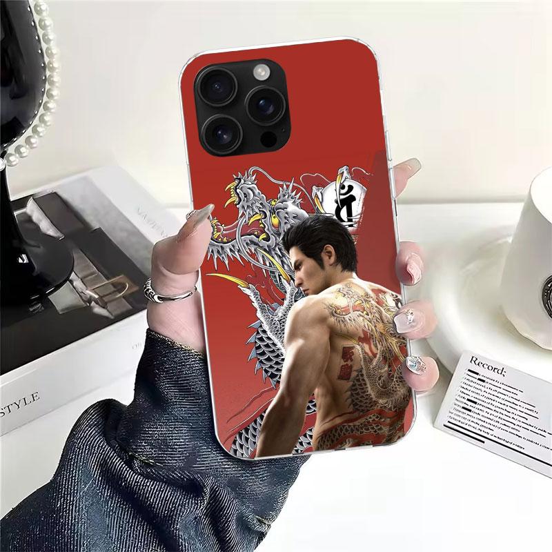 

Yakuza 0 Game Soft Phone Case For IPhone 11 17 Air 16E 16 Pro Max 15 + 14 Plus 13 Mini 12 Apple 7 SE 8 Fundas Coque 13 12 Mini 1 iPhone 12 (12 Pro)