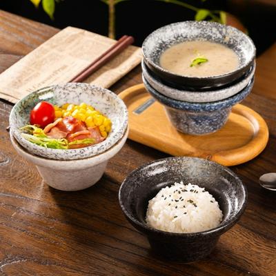 Creative Japanese Style Tableware Bowl Home Bowl Multi Specification Fruit Dessert Creativity Decorative Kitchen Restaurant Bowl