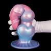 Animal Design Silicone Anal Plug - Realistic Dildo for Beginner & Couple, Butt Training Sex Toy for Men Women