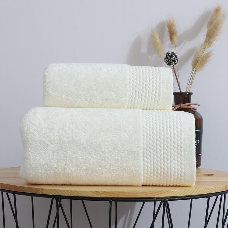 Premium 100% Cotton Towel Set: Soft, Thick Face, Bath, and Wash Towel Collection