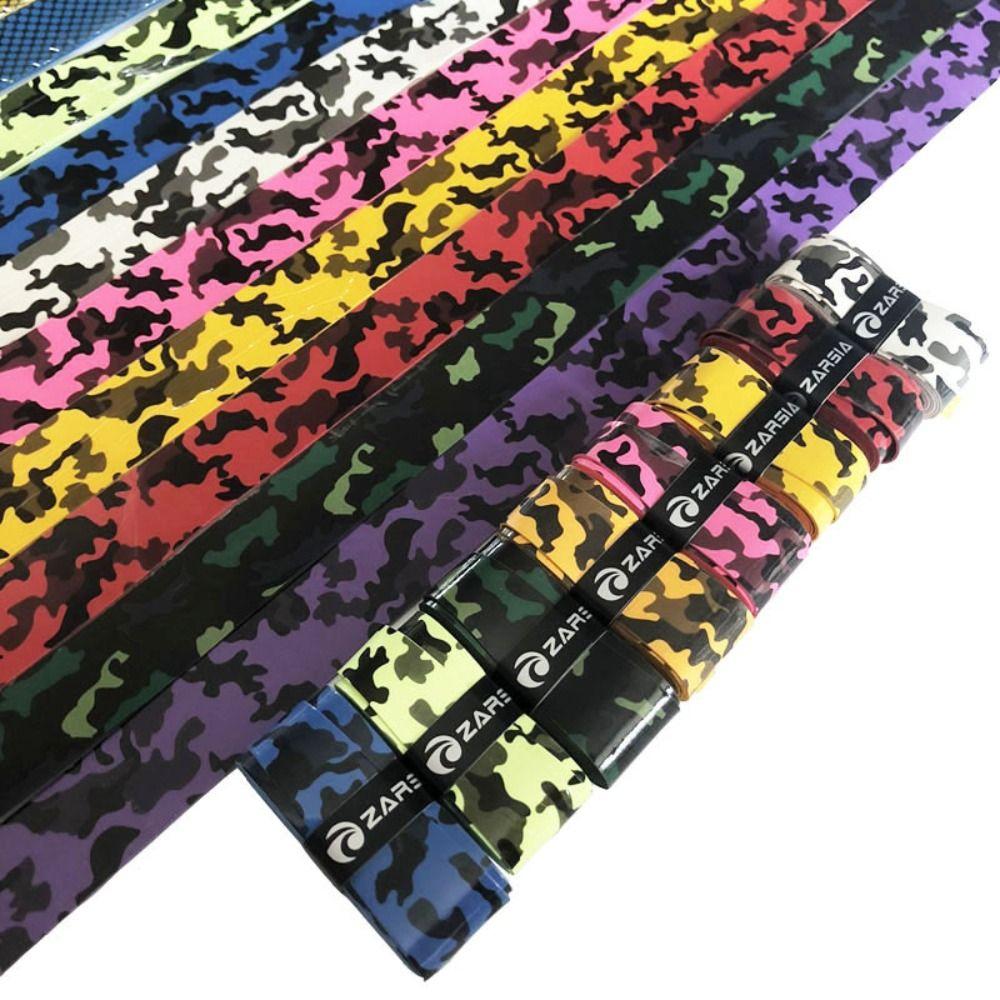 Anti-slip Band Badminton Racket Grip Tape Multicolor Camouflage Sweatband Soft Racquet Overgrips