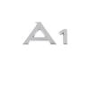 3D Letters Numbers Emblem for Audi A3 A4 A5 A6 A7 A8 Q2 Q3 Q5 Q7 Car Trunk Lid Nameplate Badge Logo Sticker Chrome Glossy Black