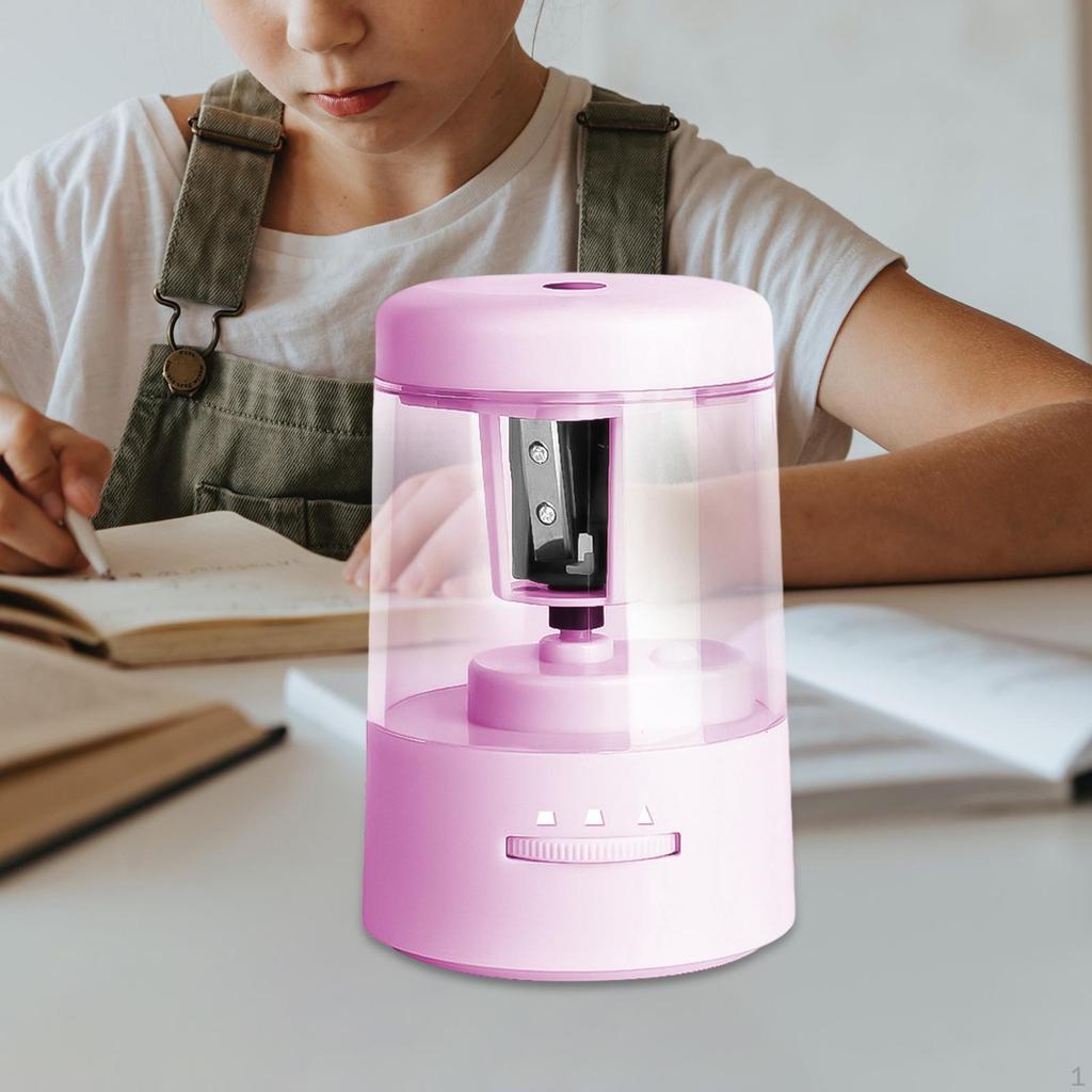 Automatischer Bleistiftschneider, Schulbedarf, elektrischer Hochgeschwindigkeitsspitzer