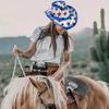 Wide Brimmed Cowboy Hat Julycostume Disco Hat for Party Stage Dancing