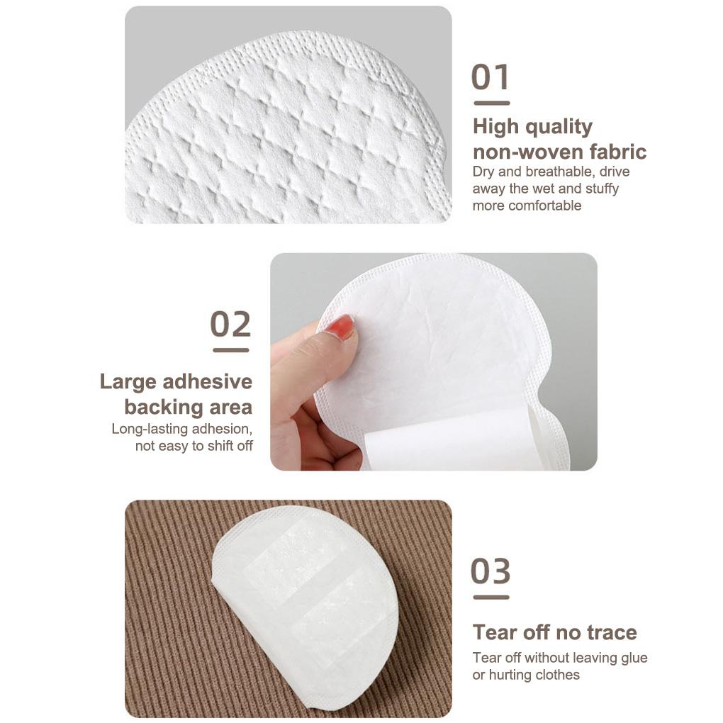 Absorber Pcs/Box Portable Use Single 10 Traveling Anti-perspiration Summer Sports Sweat Underarm Unisex Pad Perspiration