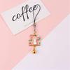 Tulpe Blume Handy Seil Schlüsselanhänger Anhänger Telefon Fall Strap Telefon Charme Telefon Acc Anti-verloren Lanyard Hängen Schnur schmuck