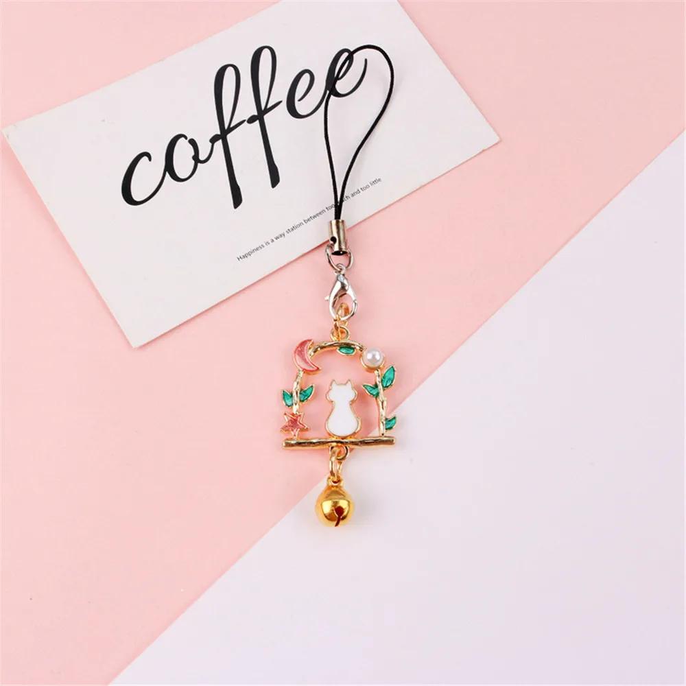 Tulpe Blume Handy Seil Schlüsselanhänger Anhänger Telefon Fall Strap Telefon Charme Telefon Acc Anti-verloren Lanyard Hängen Schnur schmuck