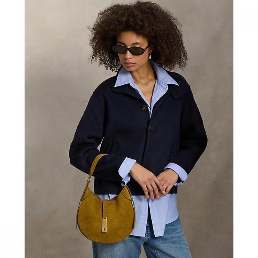Polo Ralph Lauren Women S Small Suede Shoulder Bag wapoBag02v20198310