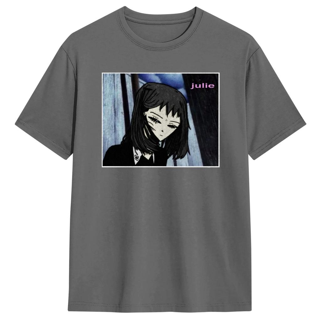 Oversized TShirt Summer Julie PANCHIKO Fashion TShirts 100 Cotton Tshirt for Unisex Y2K Casual Short Sleeve Tees