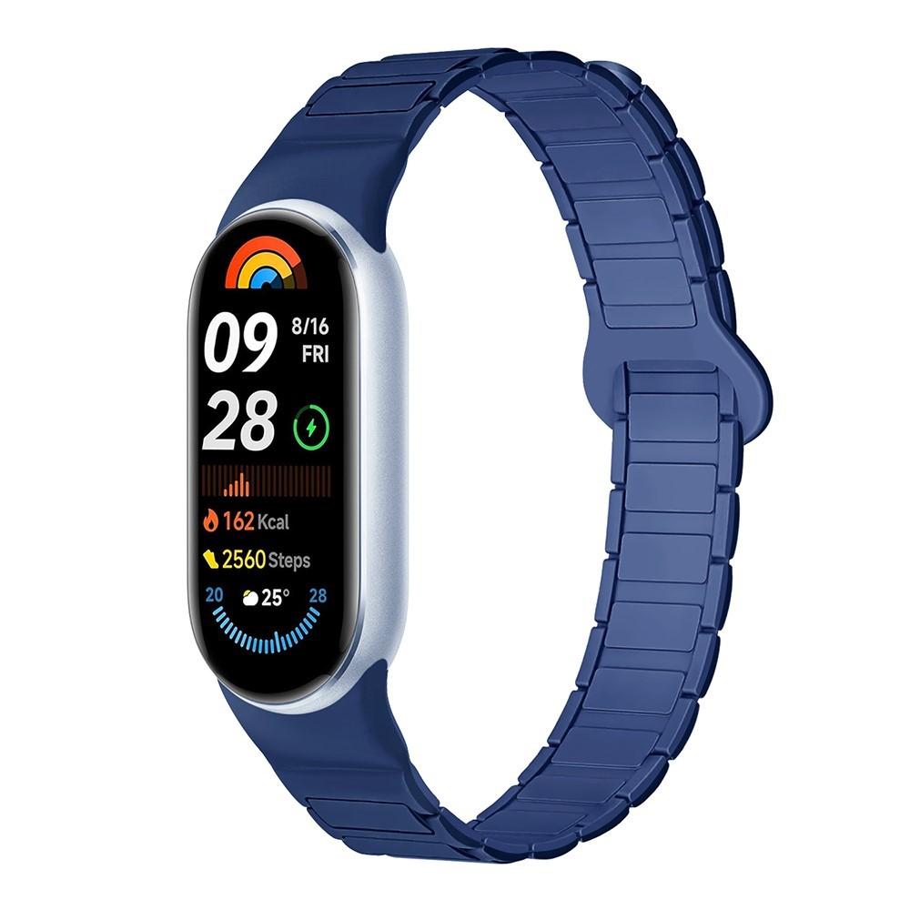 Silicone Strap For Xiaomi Mi Band 10 9 8 Wristband Accessories Magnetic Bracelet Belt Pulseira Correa Xiaomi Smart Band 8 9 10