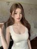 2026 Spring/Summer Women's U-Neck Modal Air Layer Camisole Top