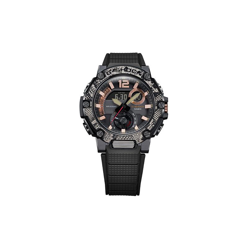 

CASIO G-STEEL Series-Disc Dual Display Love The Sea And The Earth Limited Edition Quartz Men s Watch Black Dial GST-B300WLP-1A чорний