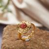 S925 Sterling Silber 18K Naturfarbe Schatz Ohrringe Leichter Luxus Premium Nische Original Design Ohrringe Neue Chinesische Ohrringe