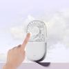 Summer Cooling Fan Humidifier Five-hole Spray Fans Transparent USB Portable Handheld Fan Lightweight Adjustable Cute Small Fans