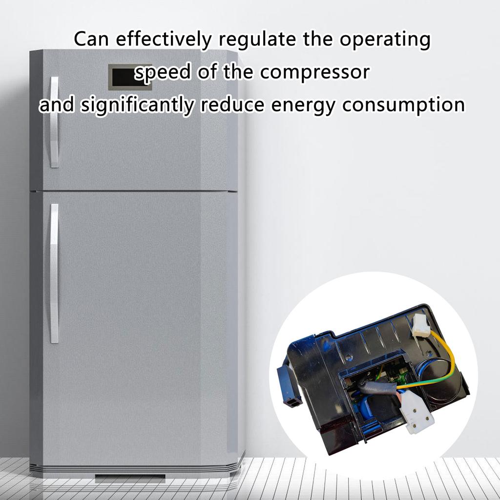 Variable Frequency Fridge Compressor Control Board with Intelligent Overload Protection ABS Texture for Refrigerator