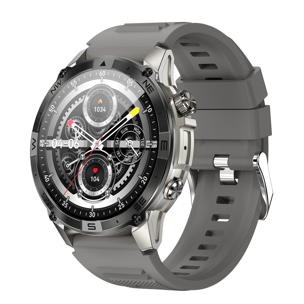 Smart Watch Outdoor Sports GPS Altitude And Pressure Compass  Screen Blue Tooth Call Health Waterproof Weather Smartwatch