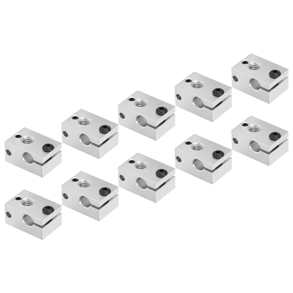 10Pcs Aluminum Heating Block PT100 Sensor for V6 3D Printer Heater Nozzle Accessories
