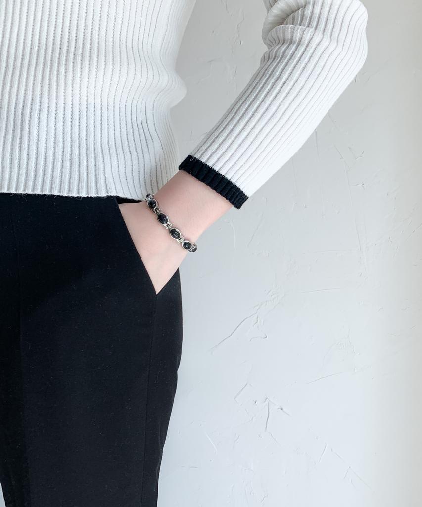 Sabona London 222 Lady Black Magnetic Bracelet