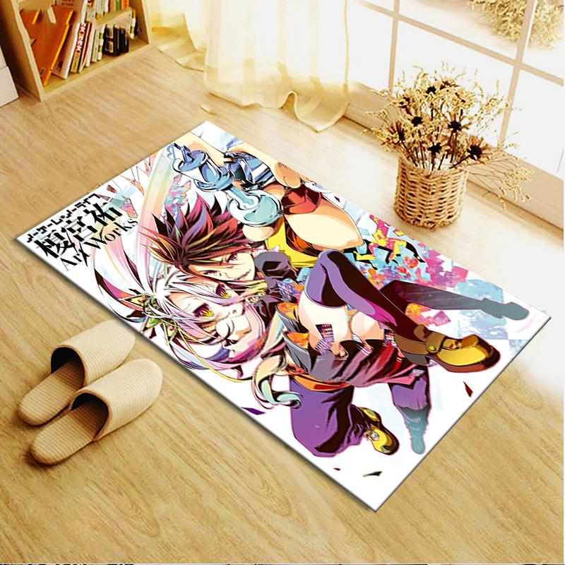 2026 NEW No Game No Life Carpet Rug for Living Room Bedroom Home Sofa Decoration,Kids Play Non-slip Floor Mat