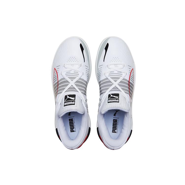New PUMA Fusion Nitro White High Risk Red 195514-04