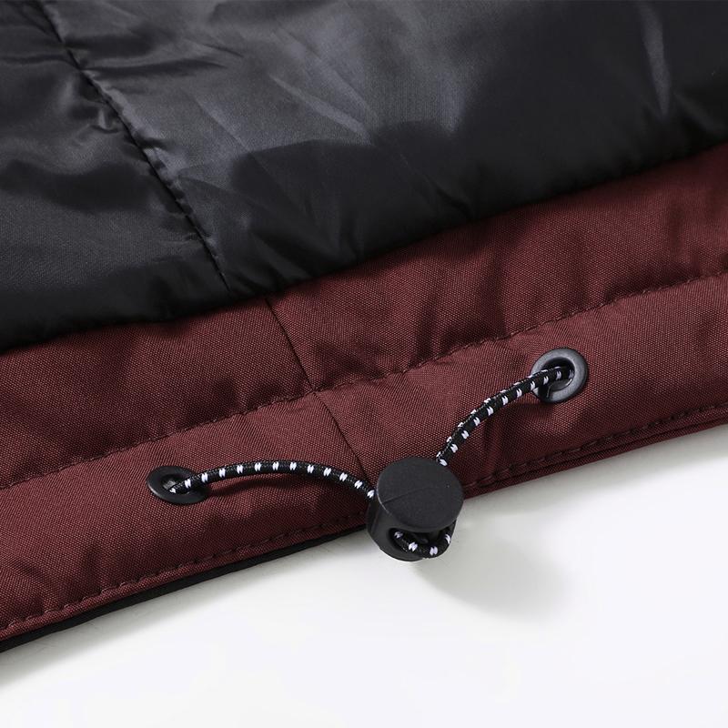 Plusstorlek 4XL-11XL Mode Vinter Herrkappa Med huva Ledig Lös Tjock Varm Oversize Ytterkläder Herrjackor