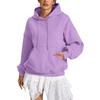 Women's Loose Fit Long Sleeve Pullover Hoodie Casual Sweatshirt for Everyday Wear