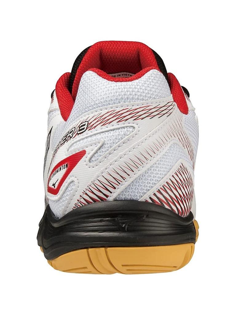 Badmintonschuhe Sky Blaster 3 cm 3E [Mizuno] Weiß/Schwarz/Rot 22.0