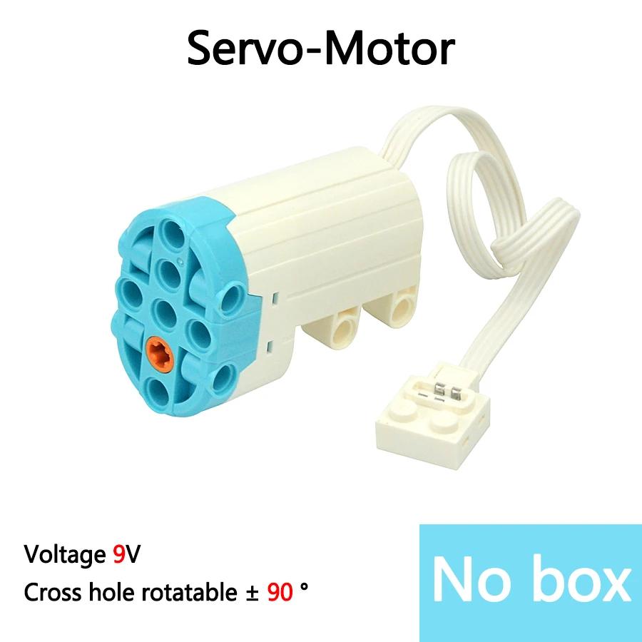 Technical Motor Parts Building Block Compatible Technical Mechanical Group MOC PF Power Function Upgrade XL-M-Servo Motor Leduo