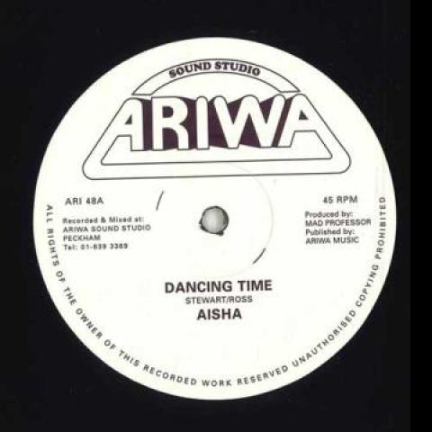 

12inch Record AISHA - Dancing Time / Creator ARI48 Ariwa UK 2023 UK Reggae, Ska & Dub