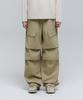 NATIONALGEOGRAPHIC N251Upt902 Parachute Wide Fit Pants Sand Beige