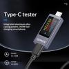Typ-C Strom Spannung Kapazität Handy USB-Tester DC 4-30V 0-12A Leistungsmesser Tester PD Mobiler Stromerkennungs-Test