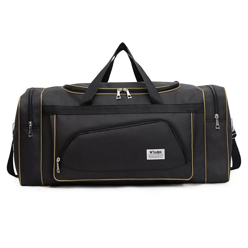 

Men s multi-functional large-capacity long and short-distance business trip luggage moving essential multi-pocket storage bag чорний