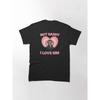 1pc But Daddy I Love Him Fiyero Bailey Wicked Graphic T-Shirt - Black Casual Crew Neck Tee with Pink & White Heart Design, Perfect for Theater Fans &