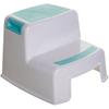 Dreambaby Children's Step Stool/Stool - 2 Steps - Non-Slip - White and Blue