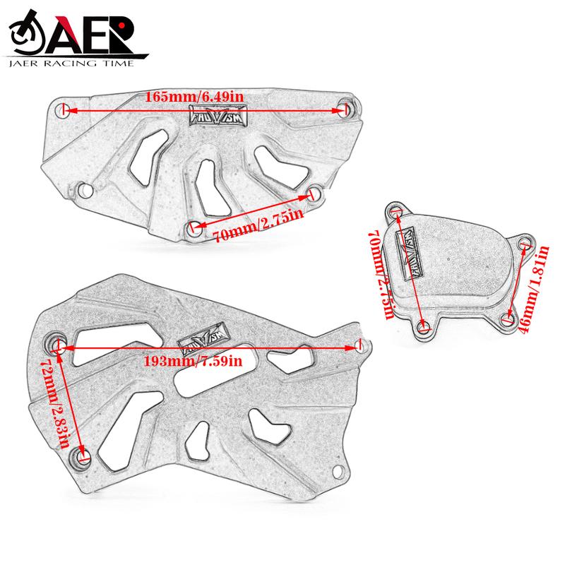 For Yamaha R1 YZF-R1 2009-2014 Engine Protective Guard Stator Cover Frame Slider Crash Pad