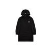 MLB Embroidered Logo Hooded Long Sleeve Dress Autumn Women Dresses Black 3FOPM0114-50BKS