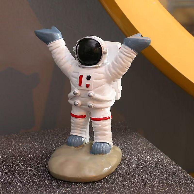 Ständer Astronaut Mehrzweck Halterung Handy / Brille / IPAD / Stift Astronautenfigur Brillenständer Heim Schreibtisch Dekoration