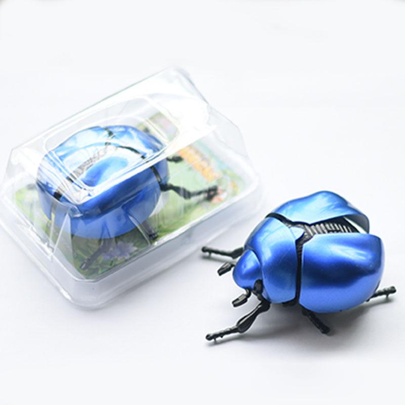1/4 Stück Witzbold Animiertes Insekt Spielzeugmodell Aufzieh-Käfer Bionische Spielzeuge Pillendreher Kinder Plastiktiere Aufziehspielzeug
