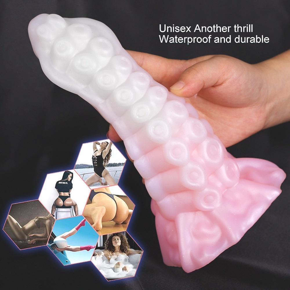 Handmade Liquid Silicone Dildo Anal Plug Unisex Adult Sex Toys
