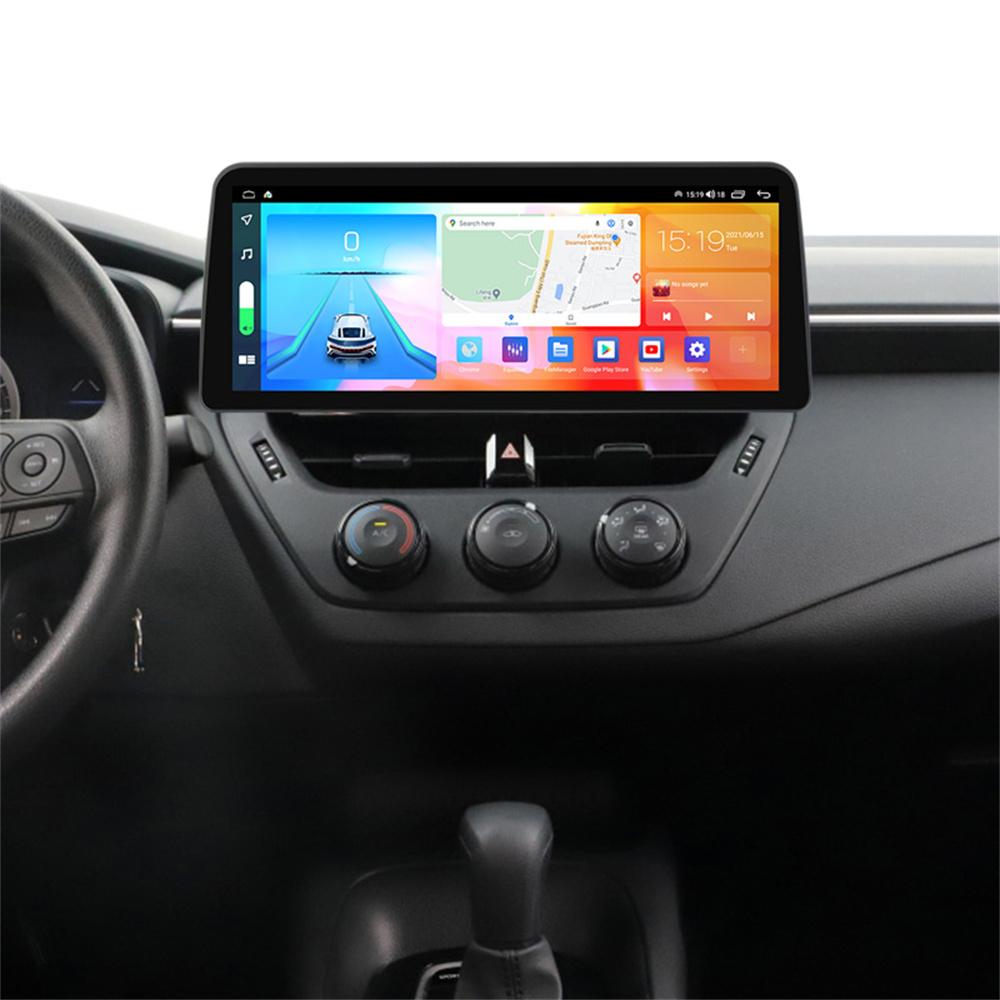 12.3" Android 10 Car Stereo Radio GPS Navi DSP For Toyota Corolla 2019+ Carplay