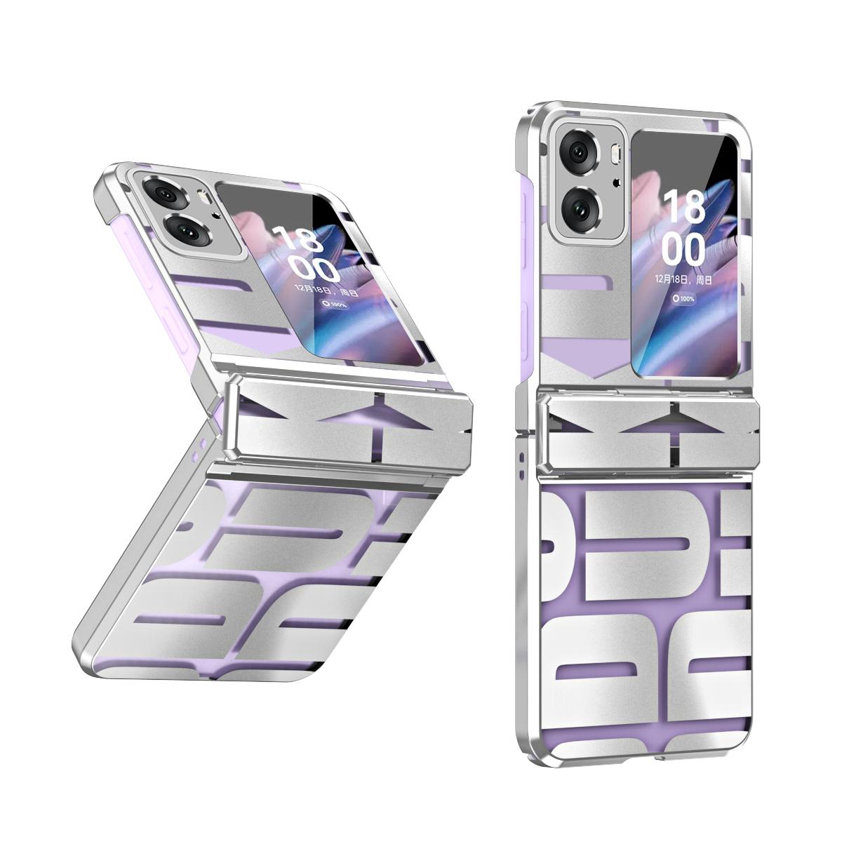 

For Oppo Find N2 N3 Flip 5G Cover New Tidal current Plating Hinge phone Protector Case For Oppo Find N 2 Flip Folding Case Capa Oppo Find N3 Flip