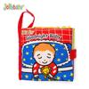 Jollybaby Animal Tail Peek-a-Boo Cloth Book - Baby Toy for Early Education (0-3 Years)