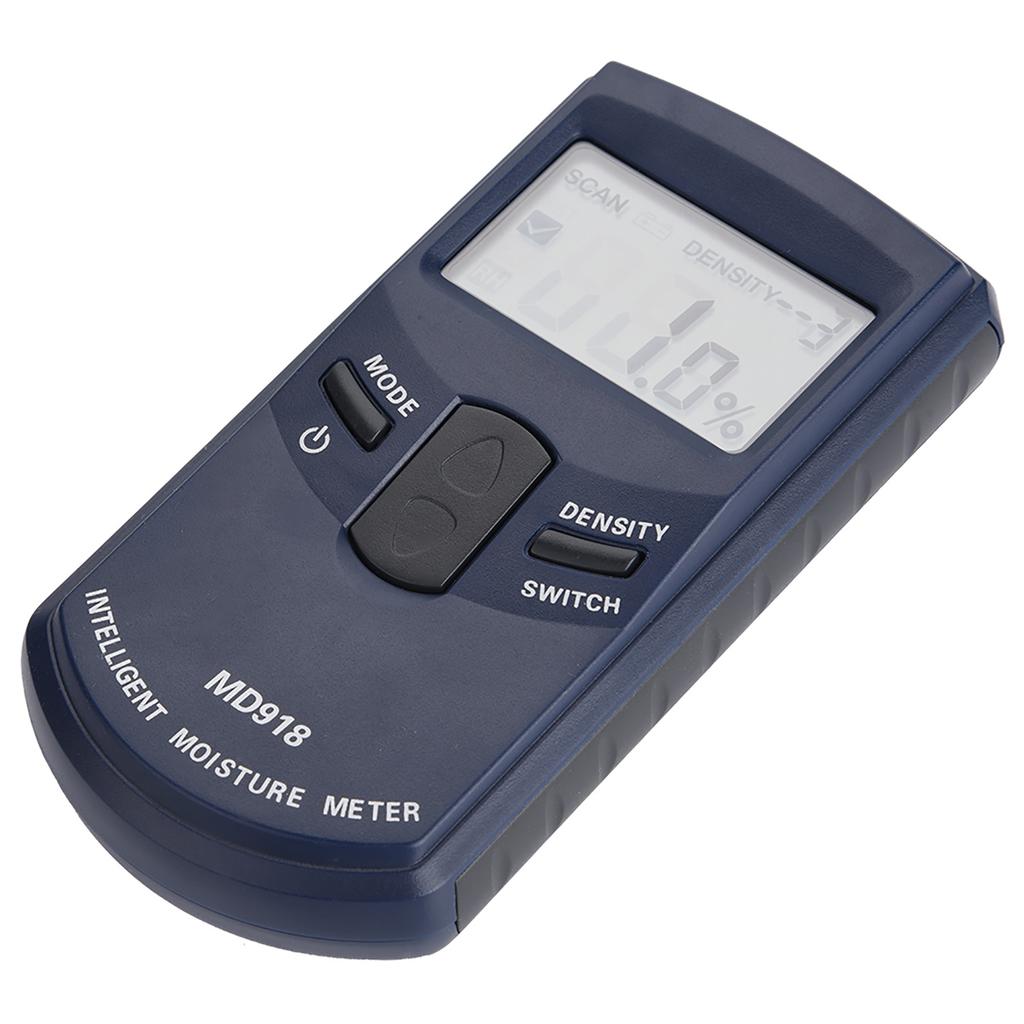 MD918 Digital LCD Inductive Wood Moisture Meter Detector Timber Humidity Tester 4percent 80percent RH
